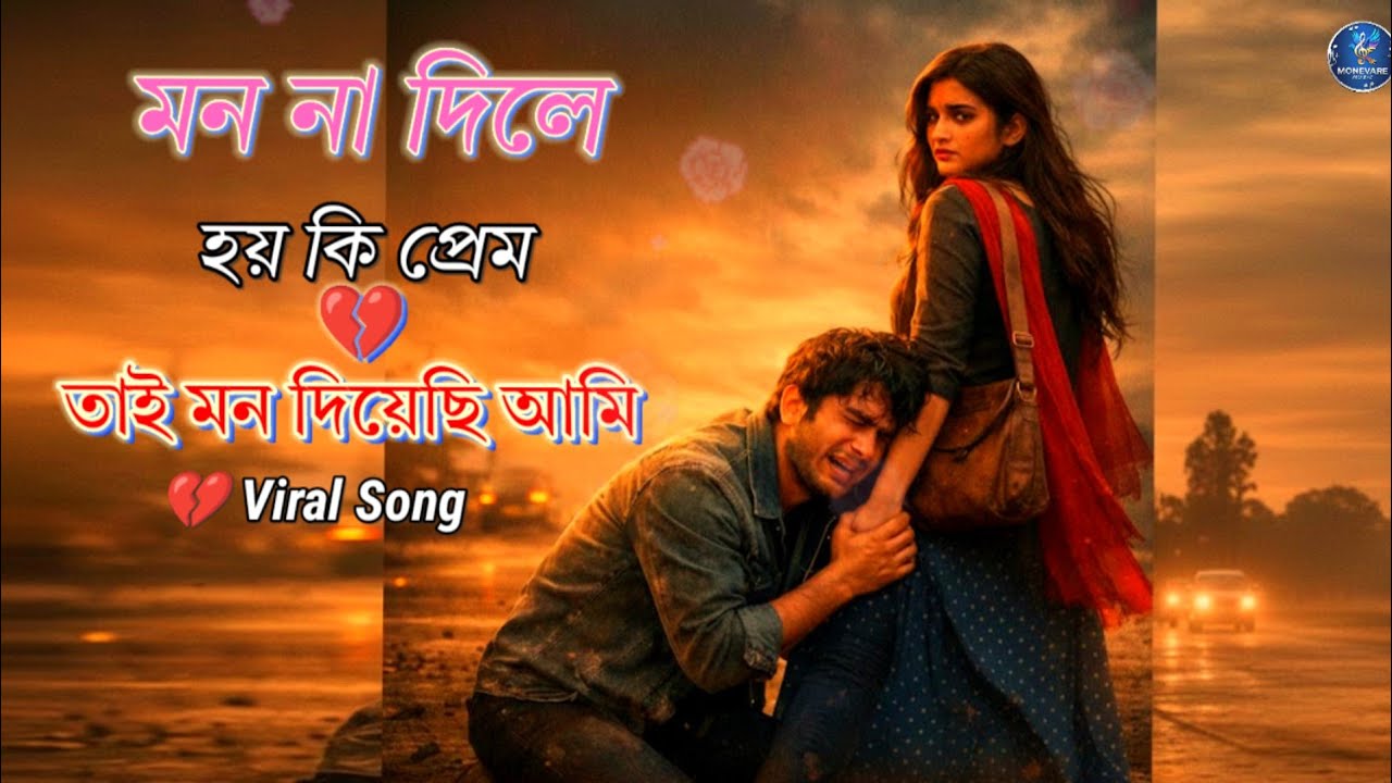 মন না দিলে হয় কি প্রেম | Mon Na Dile Hoy Ki Prem | Official Music Video | Monevare Music 