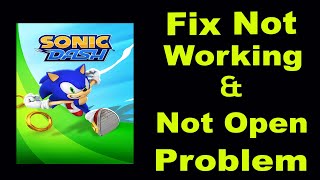 How To Fix Sonic Dash App Not Working | Sonic Dash Not Open Problem | PSA 24 screenshot 3
