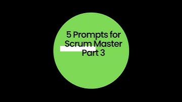 Prompts for Scrum Masters - Part 3 #agilewow #artificialintelligence  #business #ai  #agilescrum