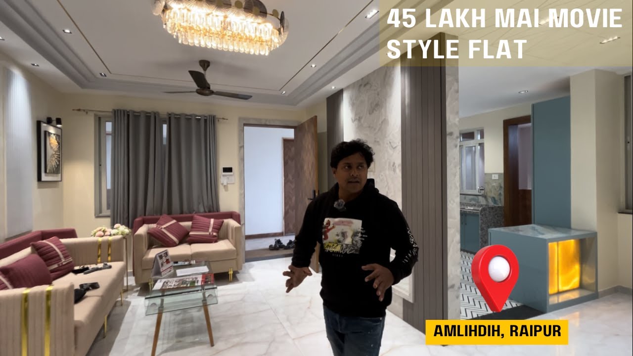 Raipur में 45 Lakh का Luxury Flat बिलकुल Movie Style जैसे | Classic Tower Property in Raipur