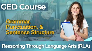 GED Practice Test 2026 General Educational Development - Full Course Grammar & Punctuation Guide