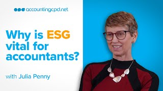 Why is it vital that accountants think about ESG?