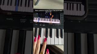 the Artie App turned my random keyboard into my whole personality 😭#pianopractice #pianoforbeginner
