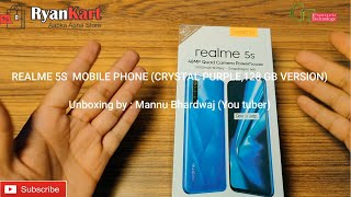 Realme 5S Mobile Phone Unboxing 4 Gb Ram Crystal Purple 128 Gb Memory Version