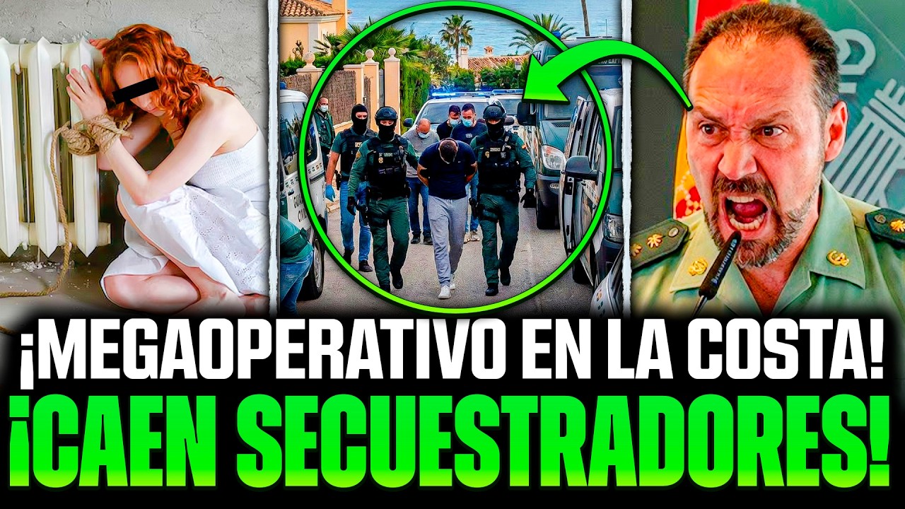 🚨¡¡IMPACTANTE!! CAE RED DE SECUESTROS EXPRÉS EN LA COSTA DEL SOL… LA GUARDIA CIVIL LO DESMANTELA
