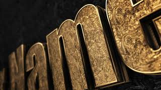 3D Names Gold Bevelled Text screenshot 4