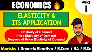 CH-5 |Elasticity &amp; its application| Price Elasticity | Mankiw |Micro economics GE,B.com,BA,B.Sc