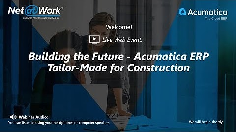 Acumatica ERP for Construction: Streamline Your Projects and Boost Productivity