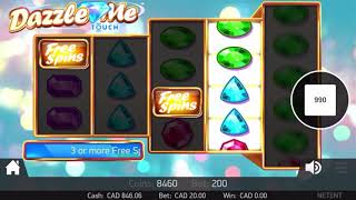 Dazzle me. $20 bets. WINZ.IO casino!! Bigger Dazzle hit