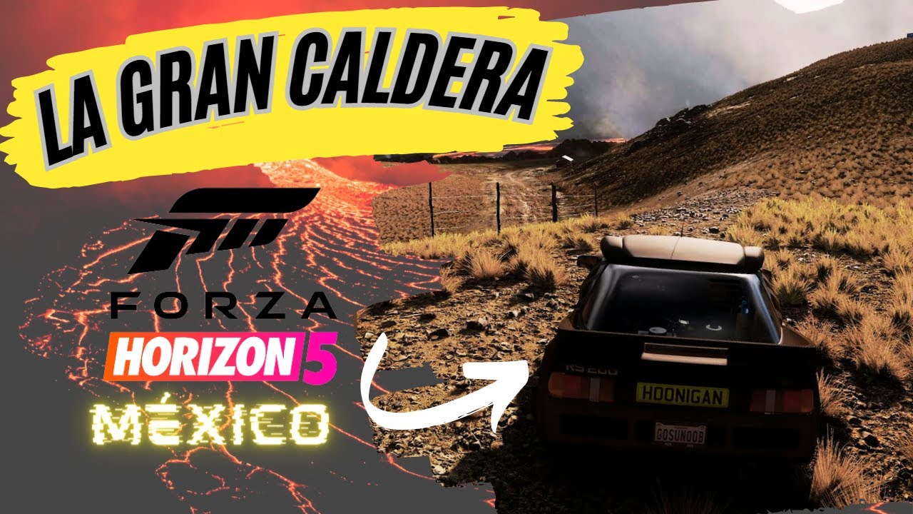 Forza Horizon 5 Vulkan La Gran Caldera Forza Horizon 5 4k -Visitando o Vulcão/ La Gran Caldera - YouTube