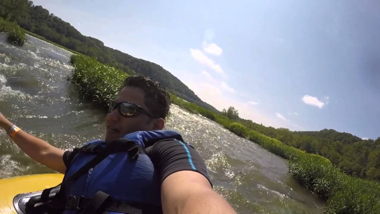 White water tubing at Harpers Ferry National Park. YouTube
