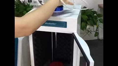 biosafer laboratory ultrasonic homogenizer sonicator  video