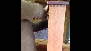 Handmade Desks-See the beauty of our dovetail joints in our handmade office desk drawers