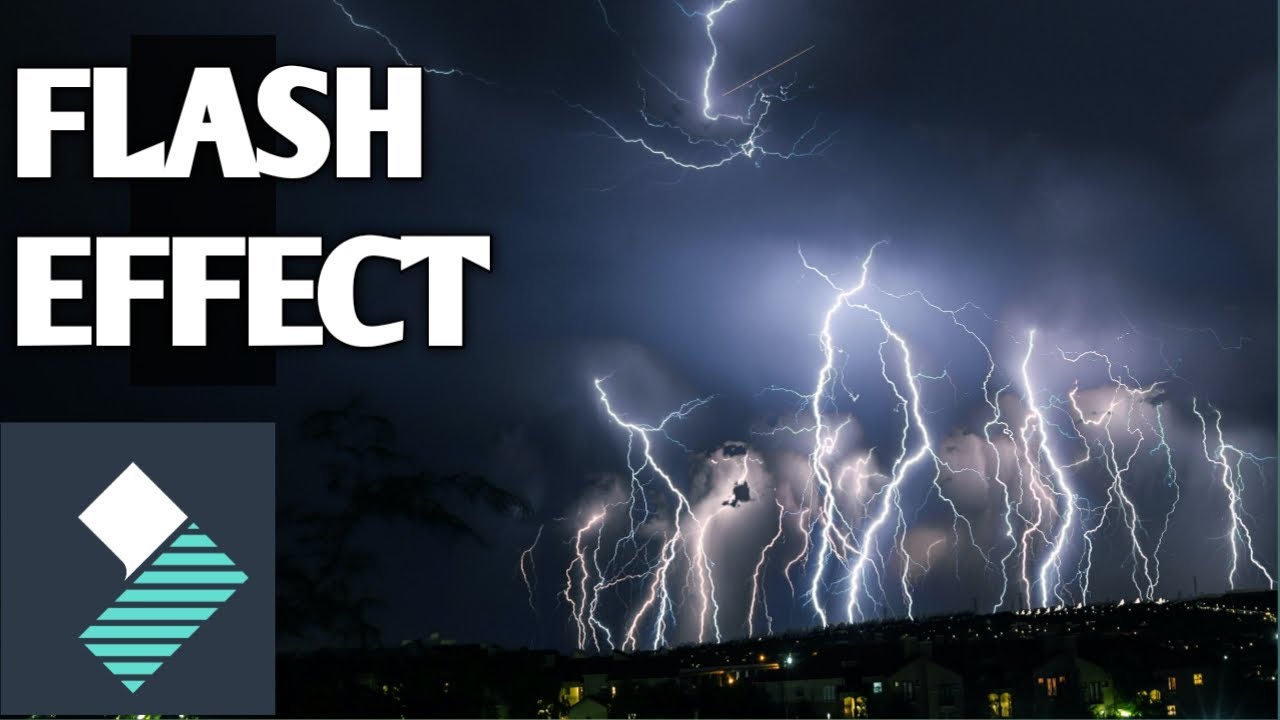 CAMERA FLASH EFFECTFLASH TRANSITIONFILMORA9WONDERSHAREHINDI TUTORIALS YouTube