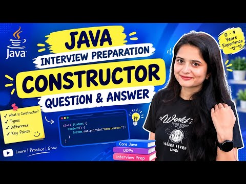 Java Constructor Interview Questions & Answers | Core Java Interview Prep