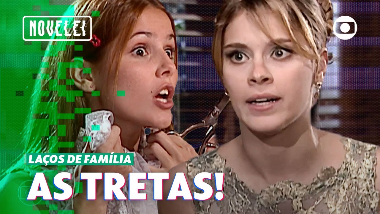 Íris chama Camila de Judas, os tapas na cara e mais tretas de Laços de Família! | Novelei | TV Globo