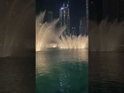 Burj khalifa water fountain dance / Dubai expo 2021