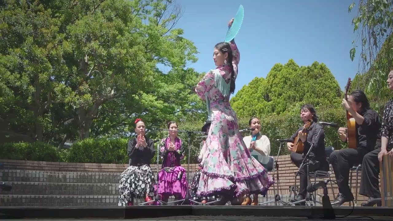Flamenco Guajira by ESTUDIO ESENCIA at Kyoto Spanish Cooking Festival 2024 in Kokoka