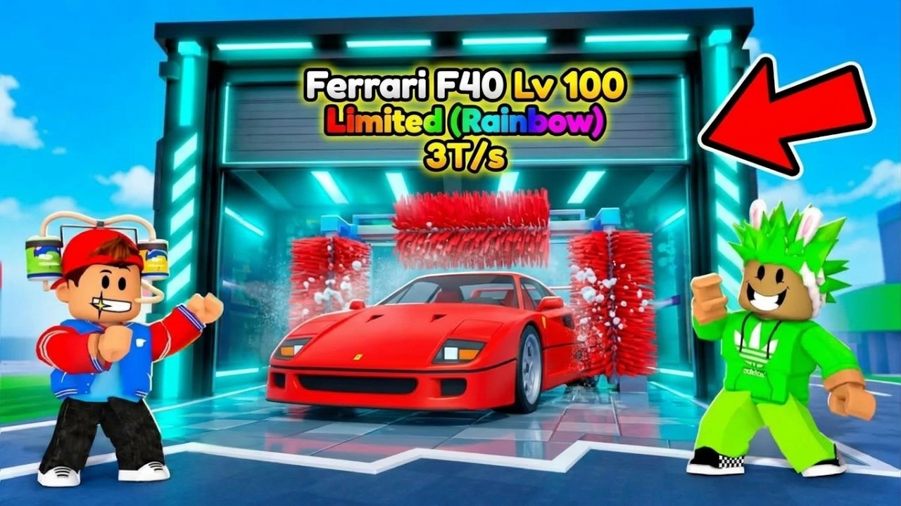 Ich KAUFE eine WASCHANLAGE in Roblox!