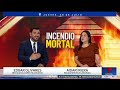 Hombre de 65 aós muere en incendio en pasadena