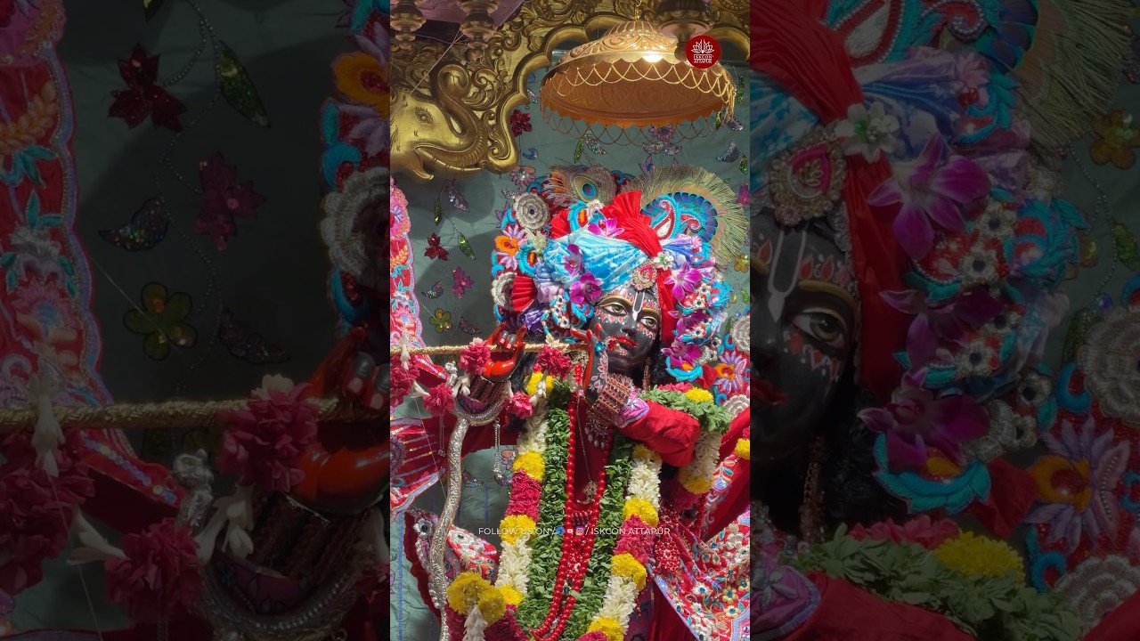 🌸Today’s Special Darshan 22nd September 2026 🌸 Sri Sri Radha Madhava Mandir ISKCON Attapur.
