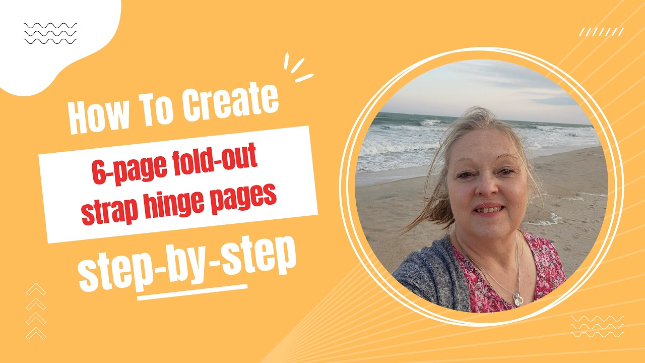 Build a 6-Page Fold-Out Scrapbook Page (12x24 Layout) | Step-by-Step Tutorial