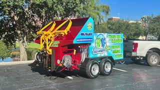 Trailer Mounted Bin Cleaner
