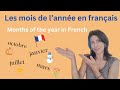 Months of the year in French (Beginners)