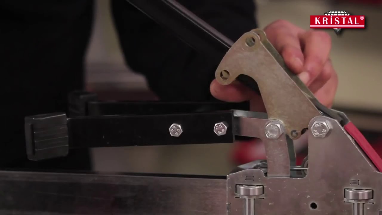 Kristal Giga Cut ceramic tile cutter machine YouTube