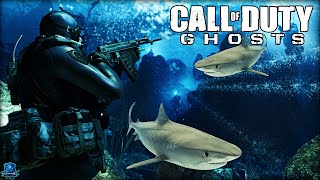Famous Call of Duty: Ghosts - Campaign - Mission #12 - Into the Deep (Scuba Diving Underwater) Wealth