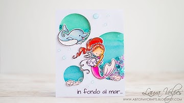 Off the Edge Shaker Card feat Impronte d