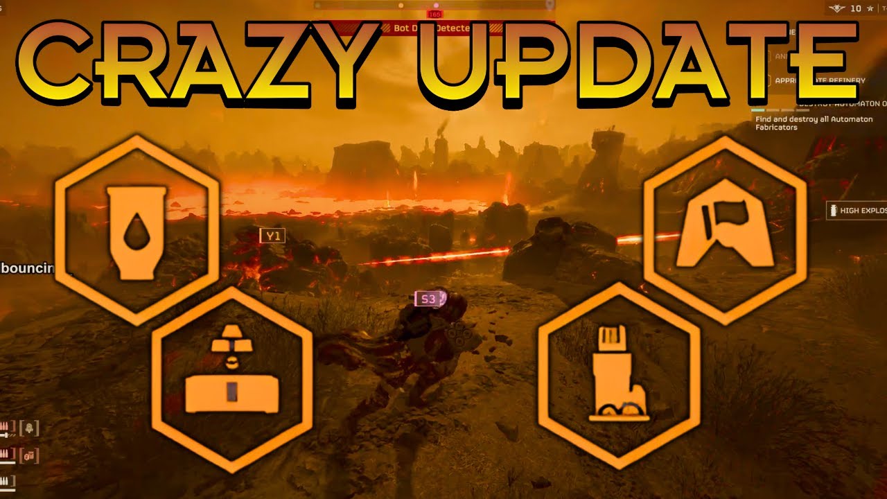 Helldivers 2 - НОВЫЕ МИССИИ и ПЛАНЕТА ЛАВЫ?!