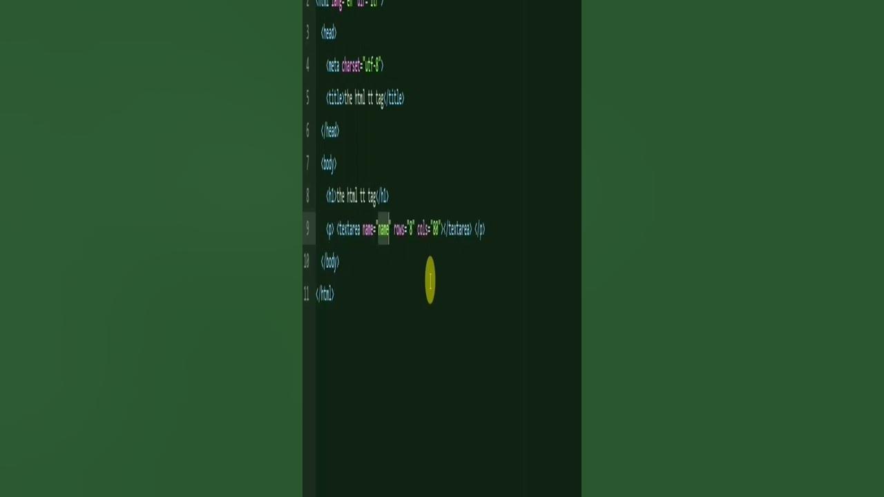 What is HTML tt tag? How to display HTML tt tag in webpage? - YouTube