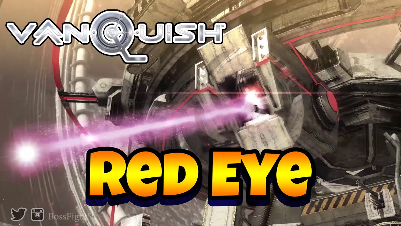 Vanquish Boss Fight Red Core