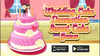 Wedding Cake Decoration - Sweet Cake Maker Games screenshot 2