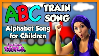 Abc Train Song Alphabet Song For Children On Tea Time With Tayla