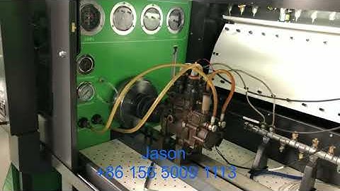 Test HP0 pump on XNS815A NTS815A