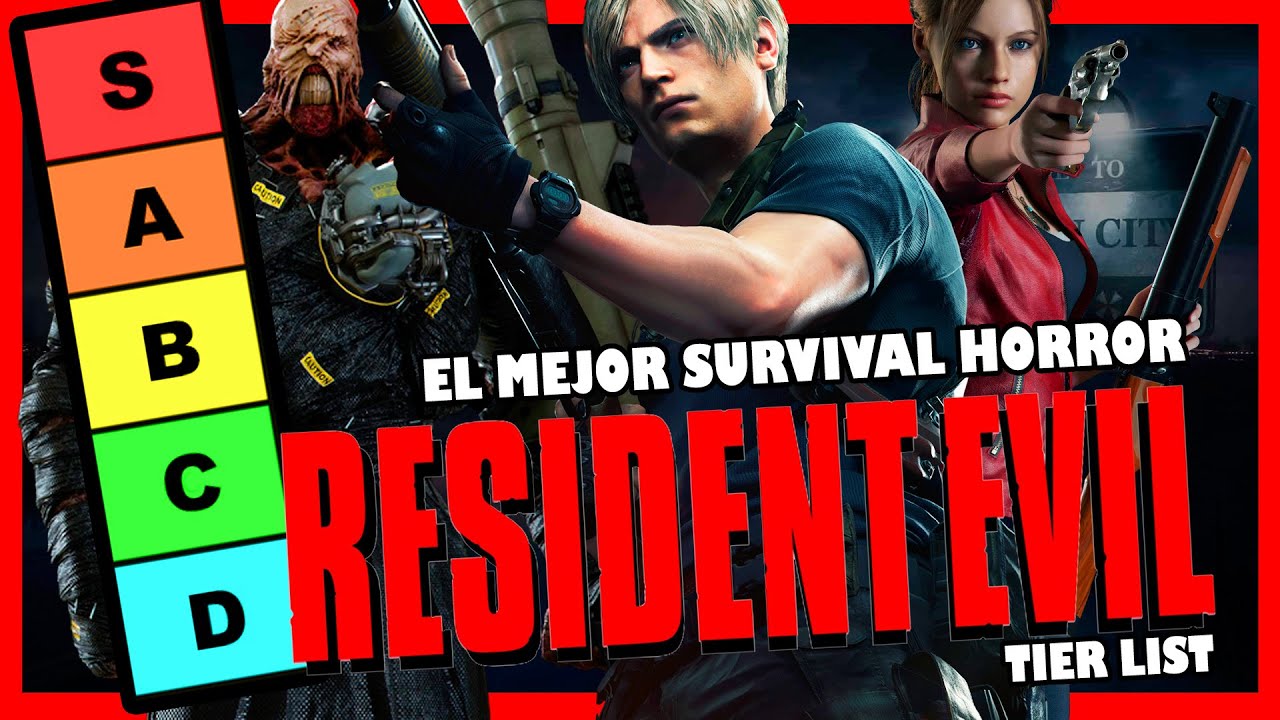 Tier List: RESIDENT EVIL - Ordenados los mejores juegos de la saga ...