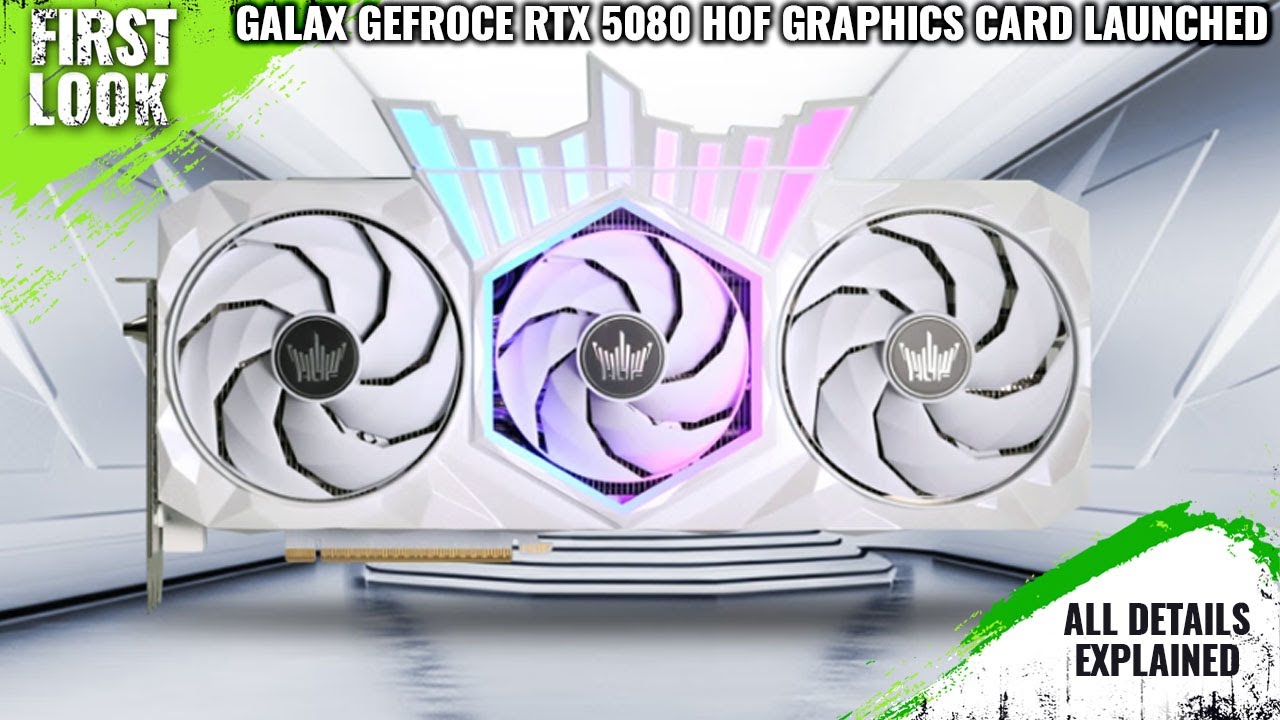 GALAX GeForce RTX 5080 HOF OC LAB Plus-X Flagship Card Launched