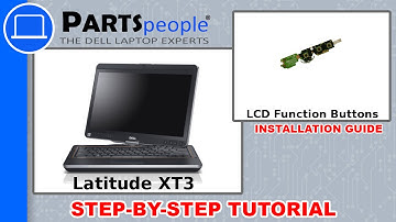 Dell Latitude XT3 LCD Function Buttons How-To Video Tutorial