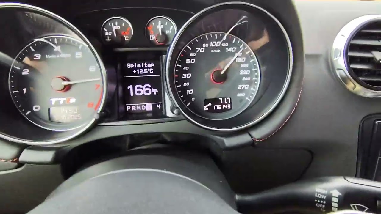 AUDI TTS Acceleration 0-200km/h