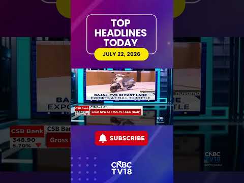 TOP HEADLINES | Stock Market Near Day's Low | Donald Trump's Tariffs Bite Pharma Generics | N18S