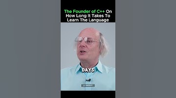 What The C++ Creator Says About Learning It | VMSOIT. #BjarneStroustrup #CPlusPlus #Programming