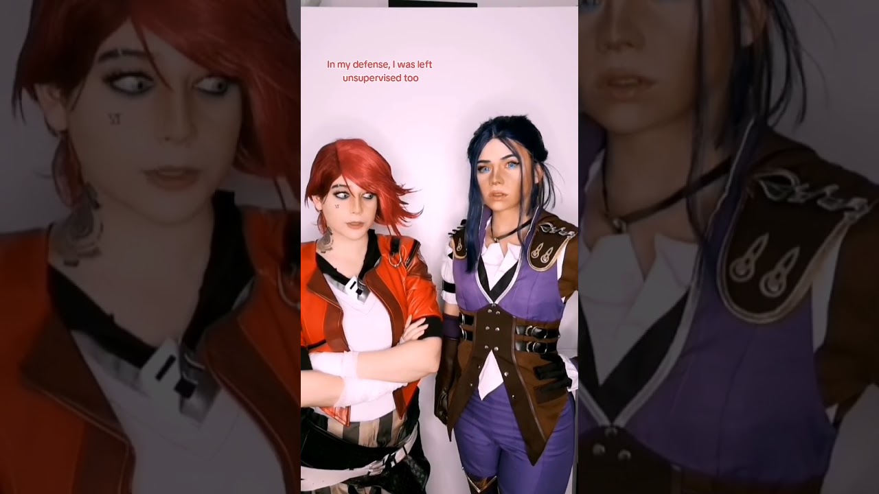 Unsupervised | Caitlyn Kiramman and Vi (@witchera_) #cosplay CaitVi | Arcane