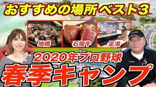 【キャンプ地ベスト３】セリーグ優勝巨人、パリーグ優勝西武、日本一ソフトバンクはランキングに入るのか！？
