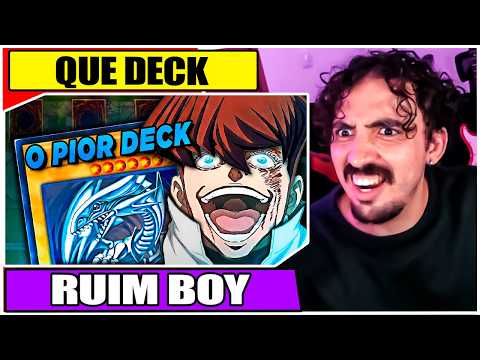 Joguei com o deck do Kaiba até vencer 1 partida no Master Duel | Leozin React