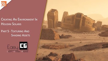 Part 5 – Texturing & Shading Assets | Lost on Mars | Houdini Solaris