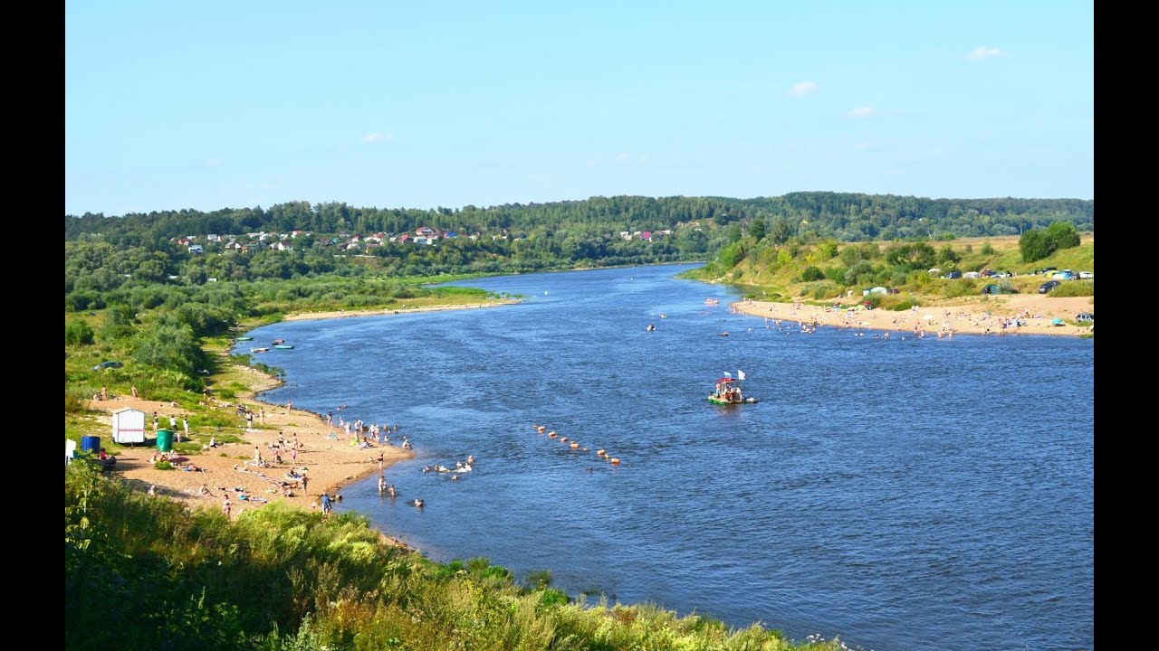Река ока таруса