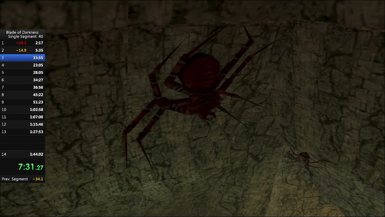 Speedrun Severance: Blade of Darkness (1h:43m:40s)