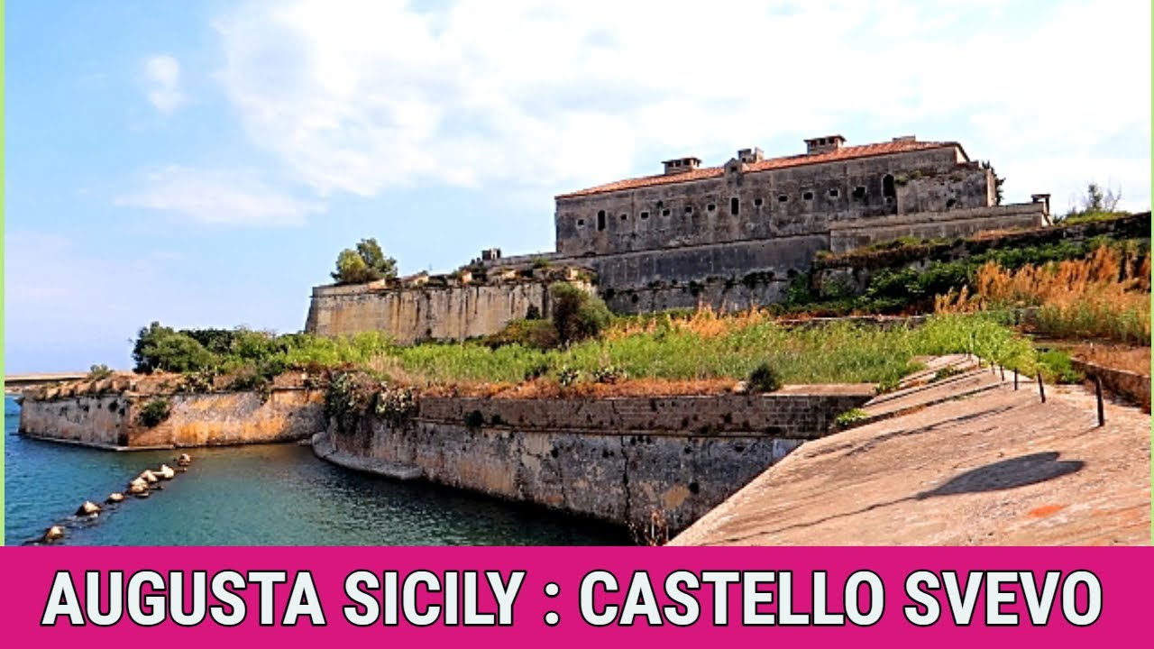 TRAVEL ITALY Augusta SICILY CASTELLO SVEVO / PORTA SPAGNOLA